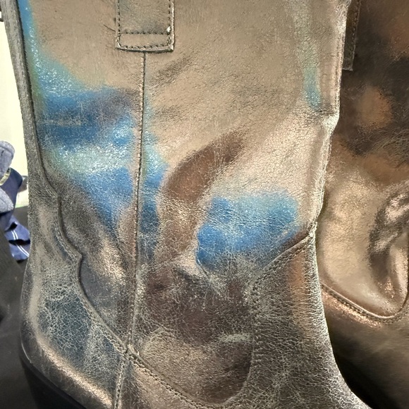 DV by Dolce Vita Metallic Heeled Boots - Picture 2 of 5